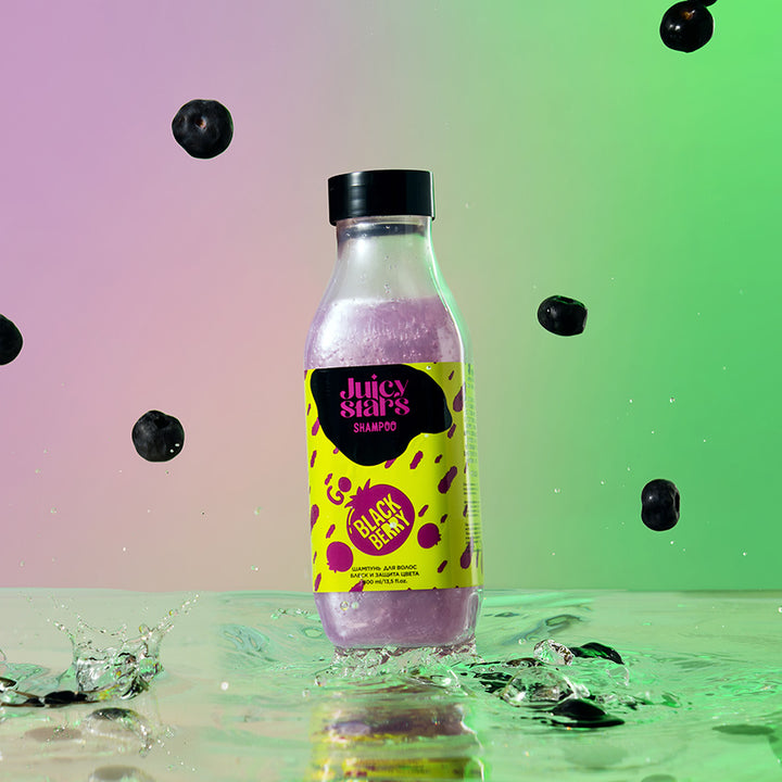 Shampoo shine and color protection «GO BLACKBERRY»