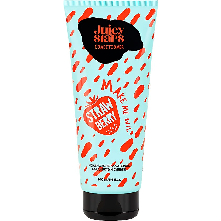 JUICY STARS Conditioner smooth and shiny <<MAKE ME WILD STRAWBERRY>>