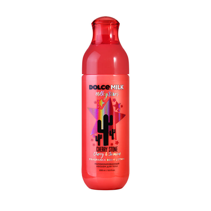 Fragrance body lotion Milky stars Milky stars CHERRY STONE, 200 ml