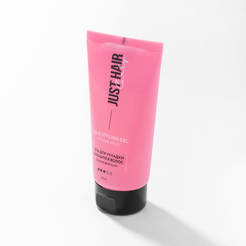 Just Hair Curly Hair Styling Gel srtong hold 100 ml – online store