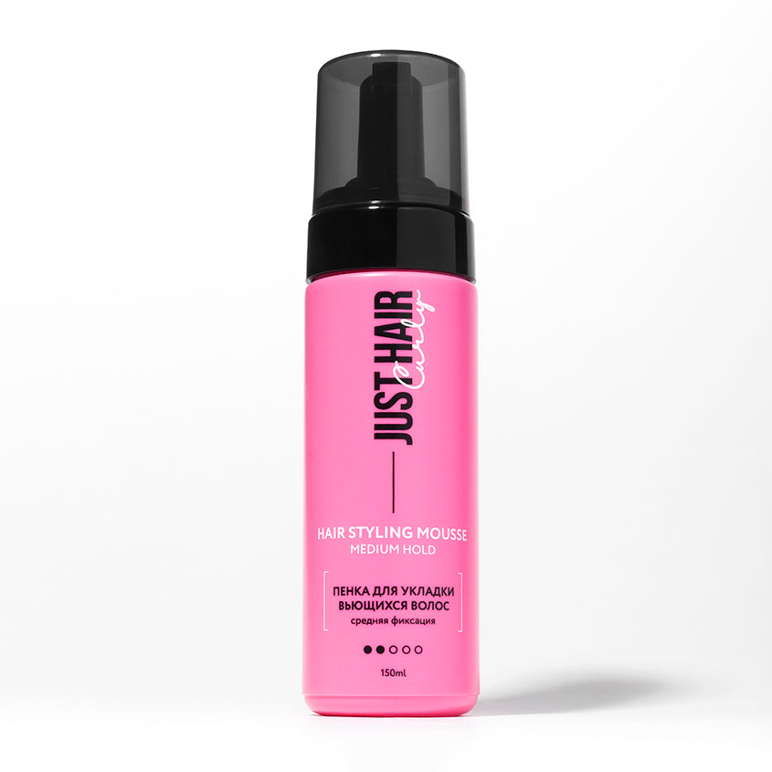 Just Hair Curly Styling Mousse Medium Hold 150 ml