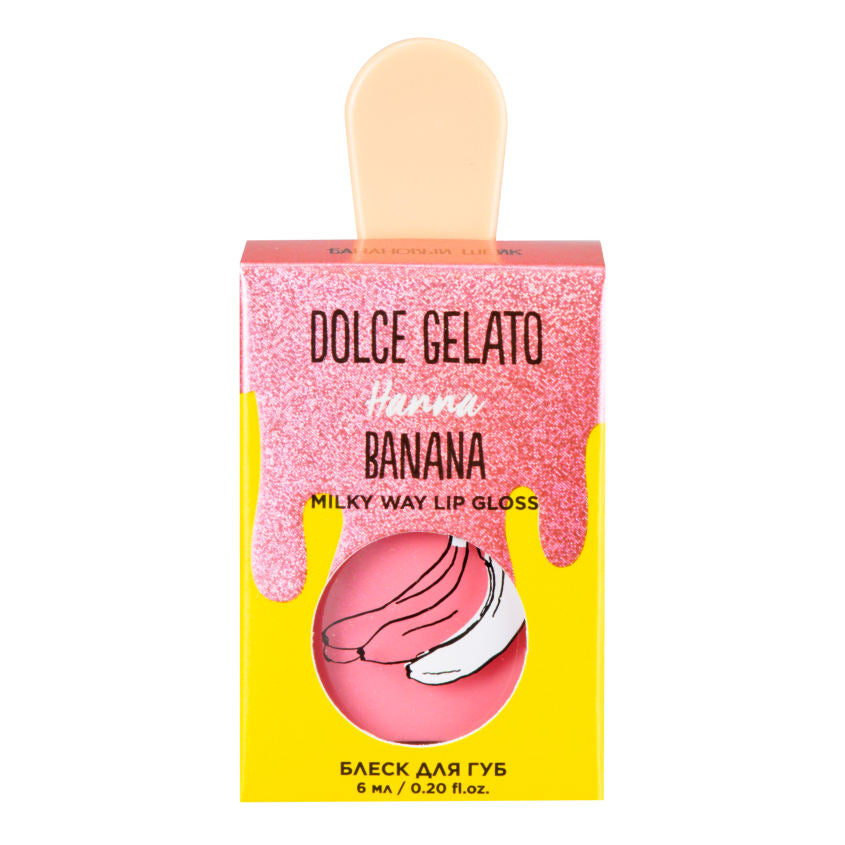 DOLCE MILK Lip gloss Hanna Banana 6 ml