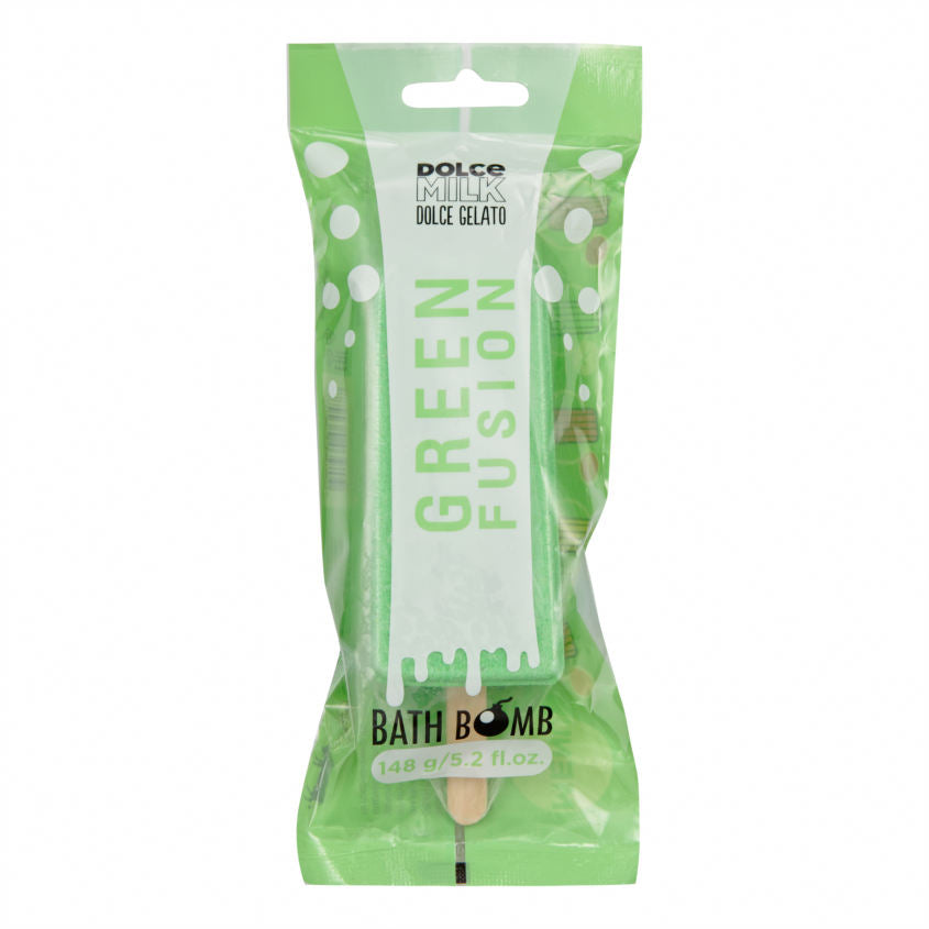 DOLCE MILK Bath bomb ice cream GREEN FUSION, 148 g – شراء أونلاين