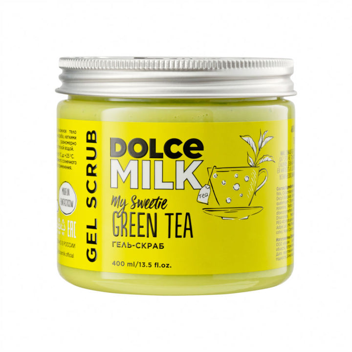 Body care products Shower gel scrub <My sweetie green tea> 400 ml