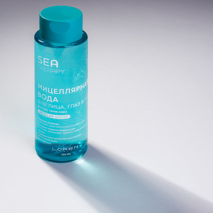 Micellar water for eyes, face, lips for all skin types SEA THERAPY, 200 ml