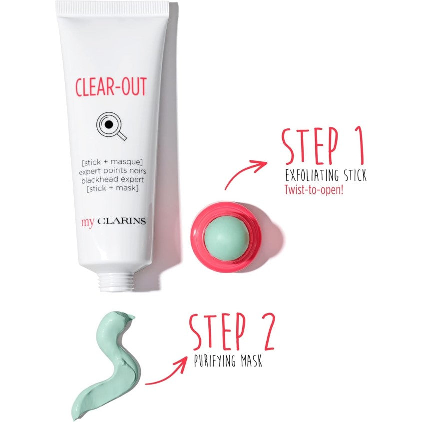 My Clarins Clear-Out Blackhead Expert Stick+Mask