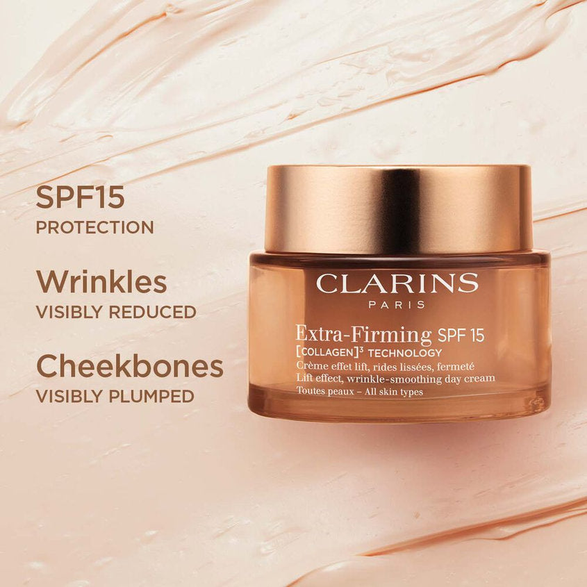 CLARINS كلارنس كريم النهار المضاد للتجاعيد إس بي إف15 إعادة تعبئة، 50 مل – توصيل مجاني