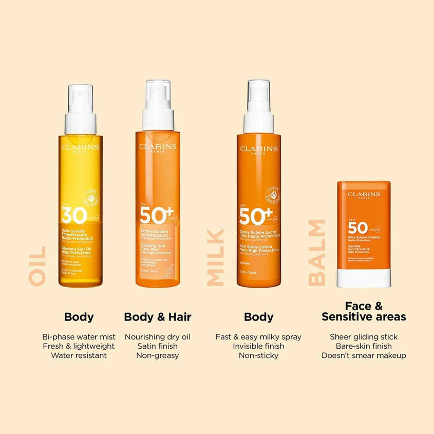 CLARINS BODY MIST SUNSCREEN SPF50+, 150 ML – شراء أونلاين