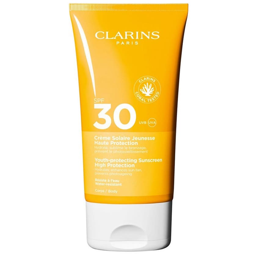 CLARINS SUNSCREEN BODY CREAM SPF30, 150 ML – free delivery