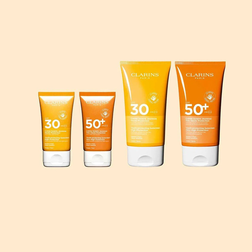 CLARINS SUNSCREEN BODY CREAM SPF50+, 150 ML – توصيل مجاني