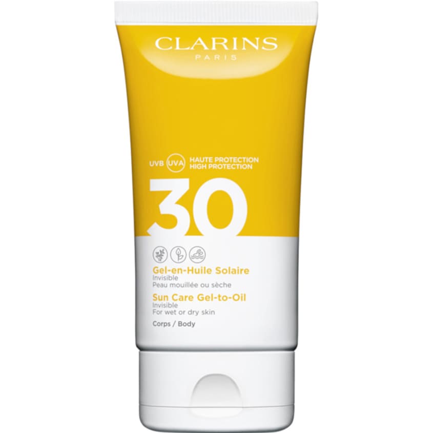 CLARINS SPF 30 GEL-EN-HUILE SOLAIRE CORPS 150ML