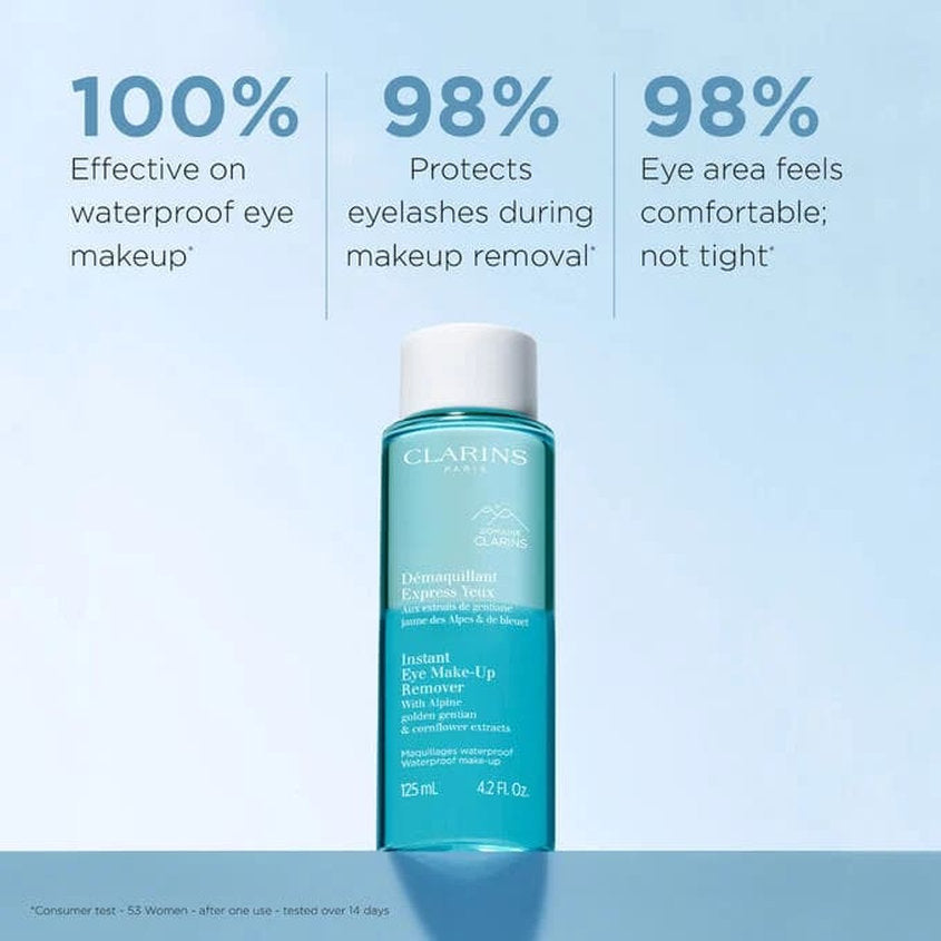 CLARINS INSTANT EYE MAKE UP REMOVER 125ML