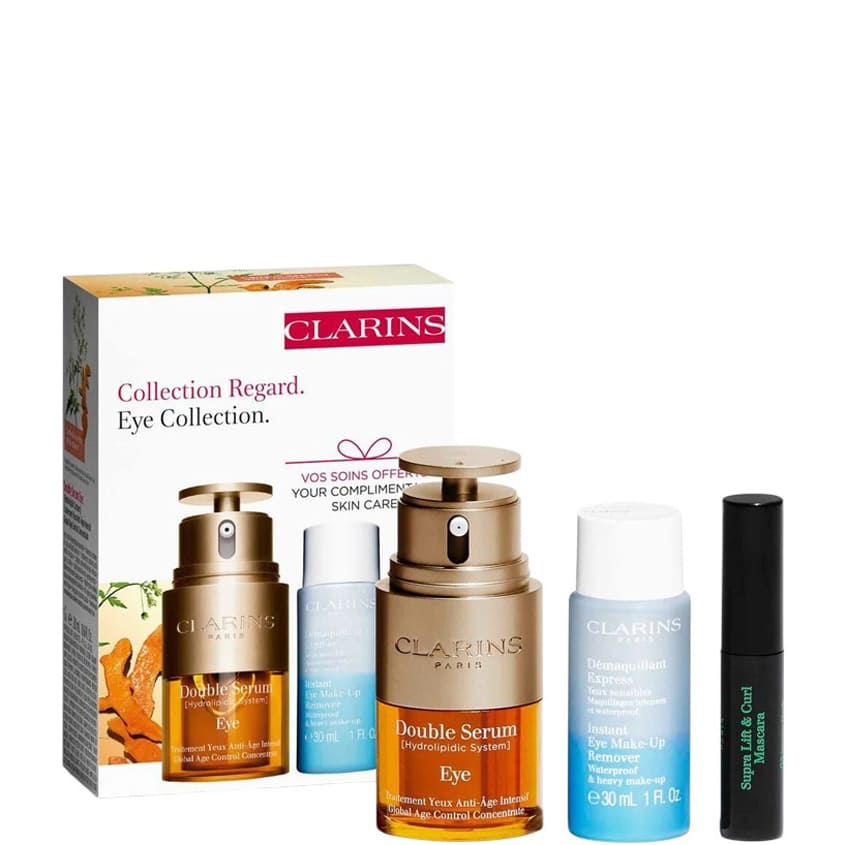 CLARINS VALUE PACK LOYALTY DOUBLE SERUM EYE CROSS