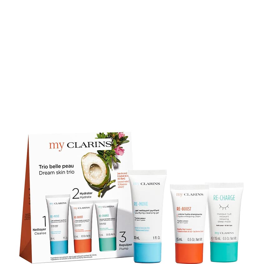 MY CLARINS THE BEAUTIFUL SKIN TRIO SET