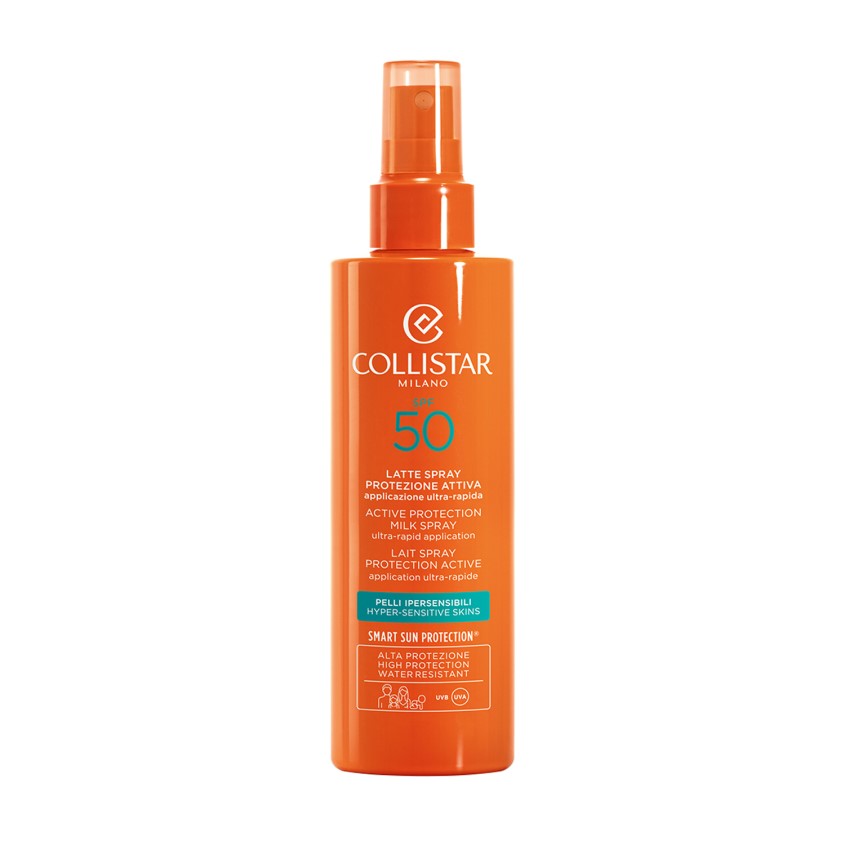 COLLISTAR HYPER-SENSITIVE SKINS ACTIVE PROTECTION MILK SPRAY SPF50 200 ML