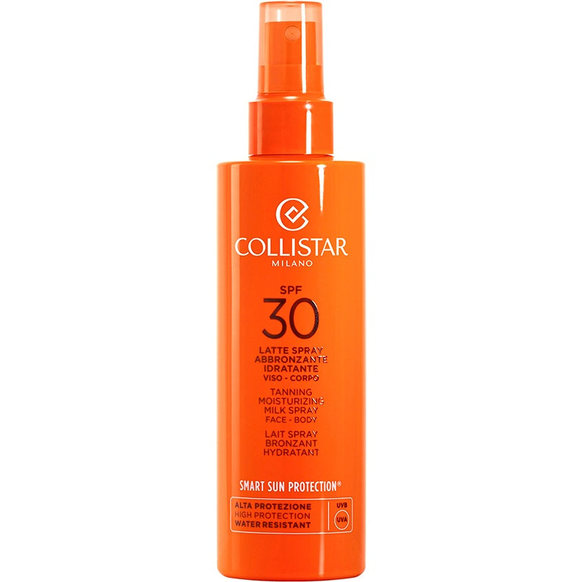 COLLISTAR TANNING MOISTURIZING MILK SPRAY FACE-BODY SPF 30 200ML