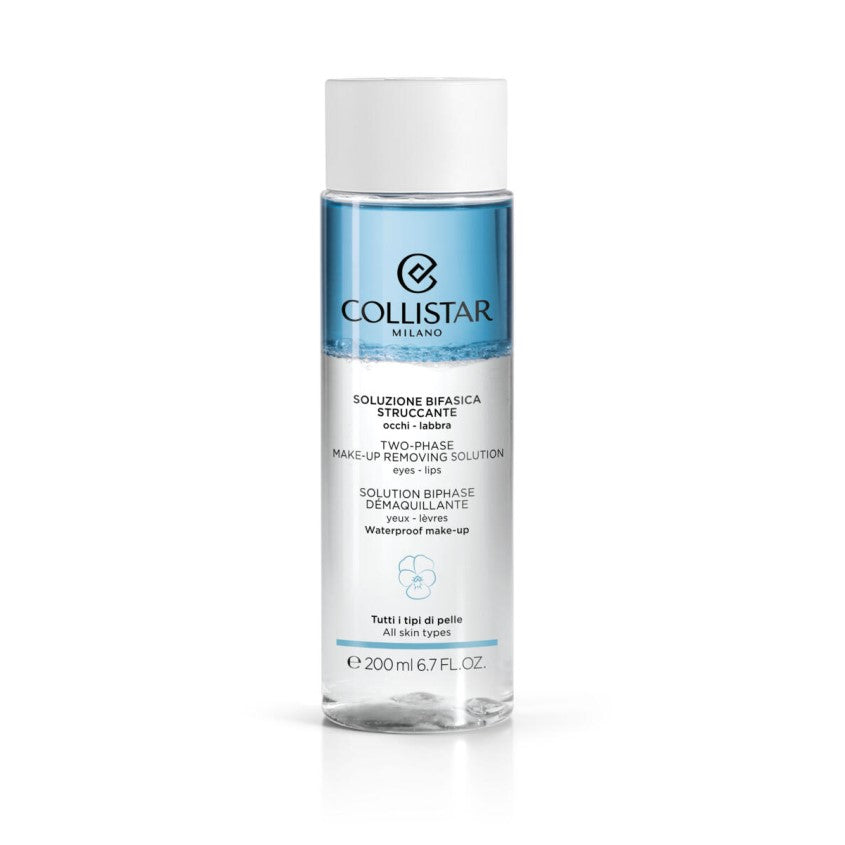 COLLISTAR TWO-PHASE MAKE-UP REMOVING SOLUTION EYES-LIPS 200 ML