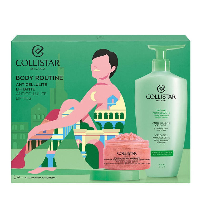 COLLISTAR SET (ANTICELLULITE CRYO-GEL 400 ML+FIRMING TALASSO-SCRUB 150 G)