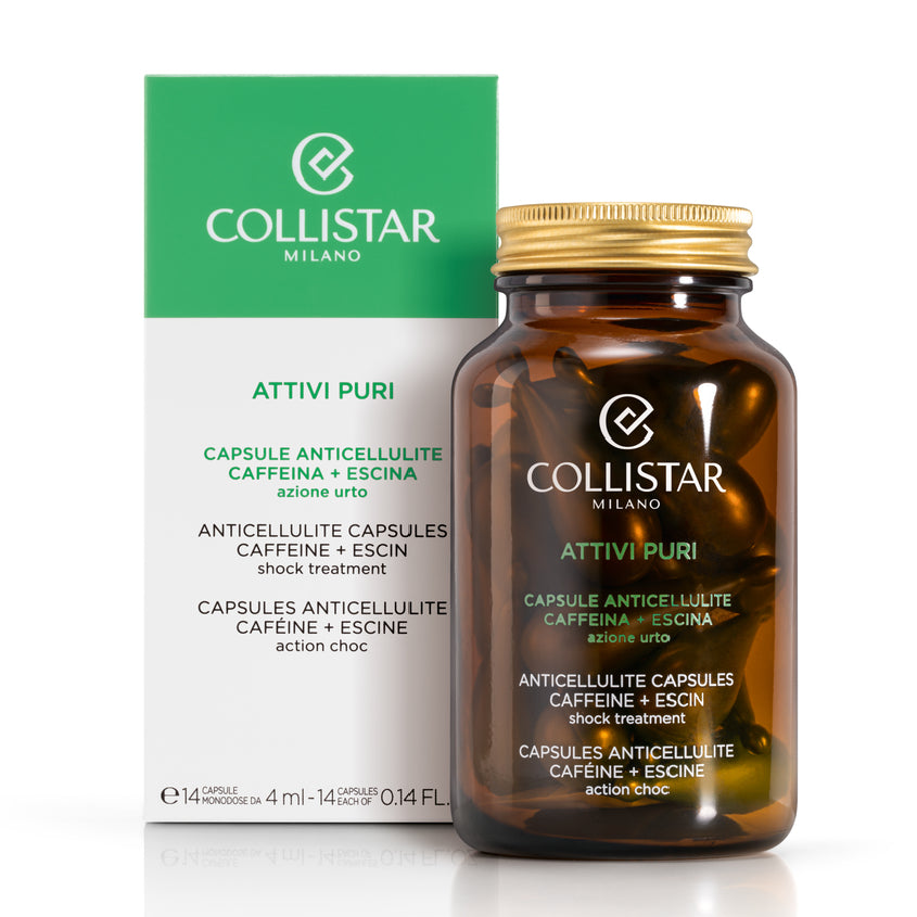 COLLISTAR PURE ACTIVES ANTICELLULITE CAPSULES (14 PCS x 4 ML)