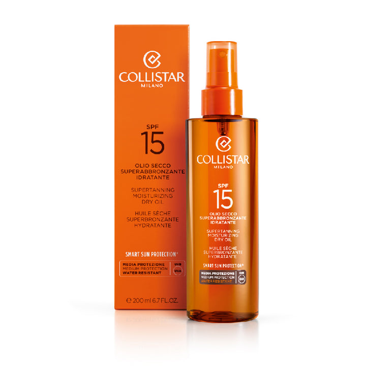 COLLISTAR SUPERTANNING MOISTURIZING DRY OIL SPF 15 200ML