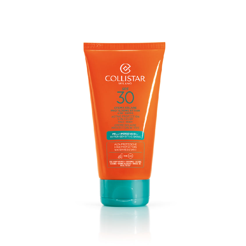 HYPER-SENSITIVE SKINS ACTIVE PROTECTION SUN CREAM SPF30+ 150 ML