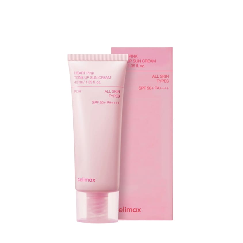CELIMAX HEART PINK TONE UP SUN CREAM, 40 ML – توصيل مجاني