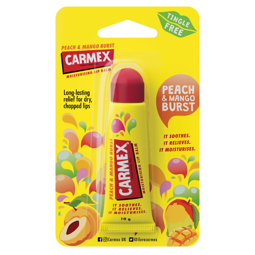 Moisturizing Lip Balm Peach & Mango Burst