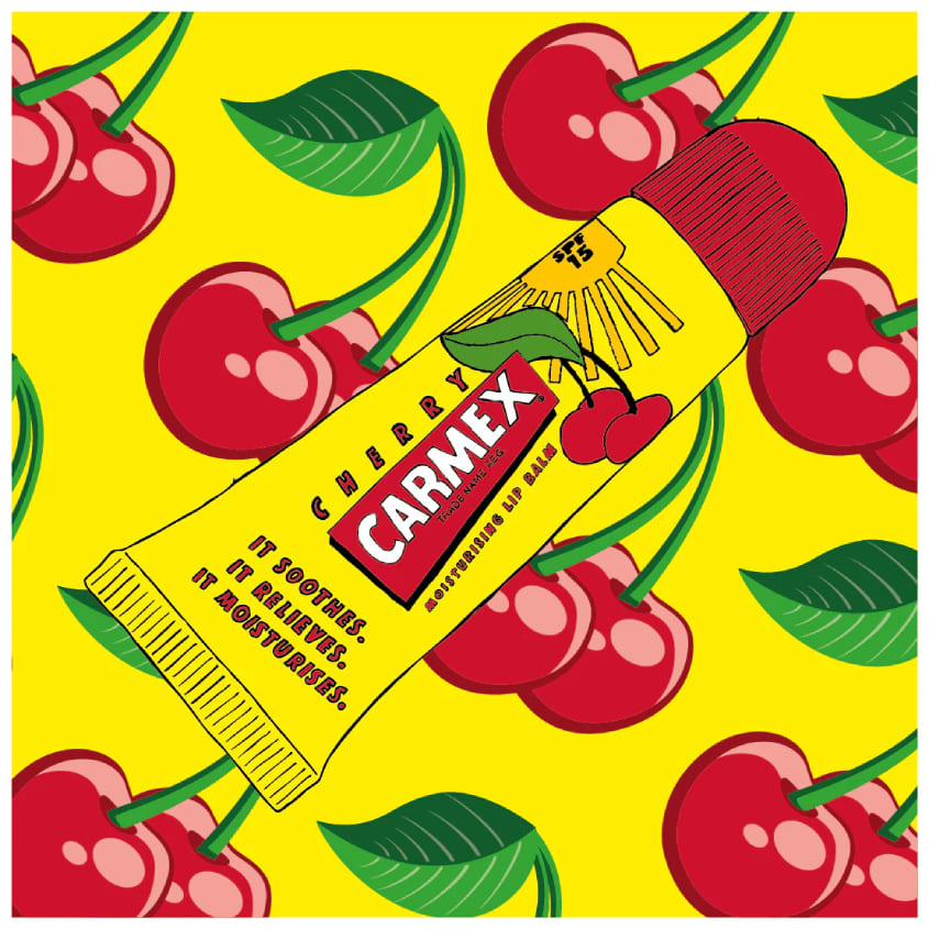 Cherry Lip Balm Tube SPF15