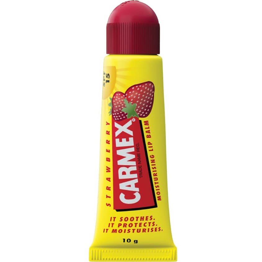 Carmex Strawberry Lip Balm Tube 10g