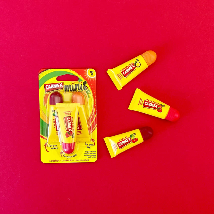 Carmex Tube Assorted Spf15 0.18 Oz 120/Ca 3Pk Mini – free delivery