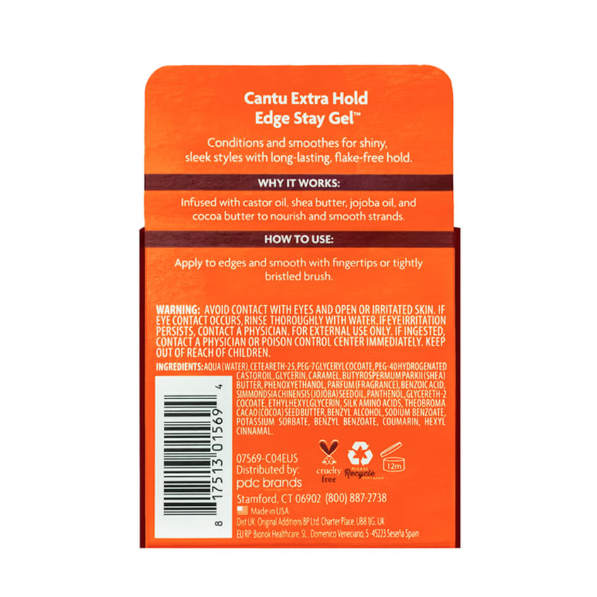 CANTU NATURAL EDGE STAY GEL 64 GM