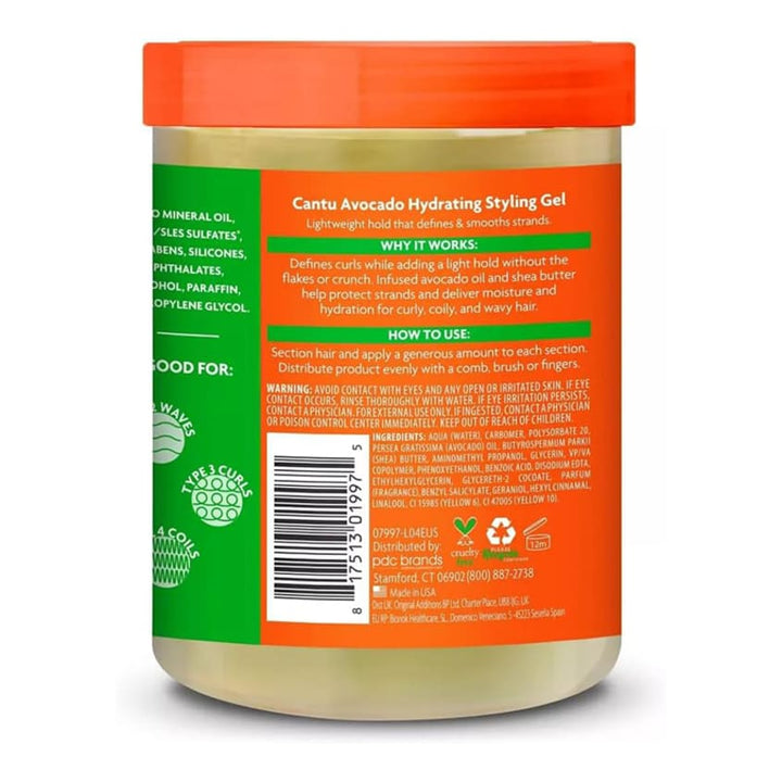 Avocado Hydrating Styling Gel