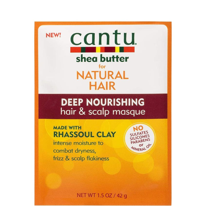 Shampoos and conditioners CANTU NATURAL DEEP NOURISHING MASQUE WITH RHASSOUL CLAY 42G