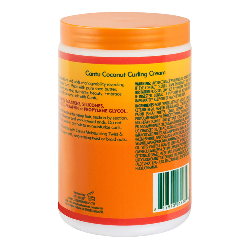 CANTU COCONUT CURLNG CRM 25OZ SALON SIZE 07908-12