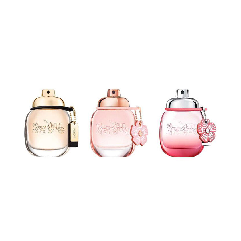 COACH SET (WOMAN EDP 50ML + FLORAL EDP 50ML + BLUSH EDP 50ML)