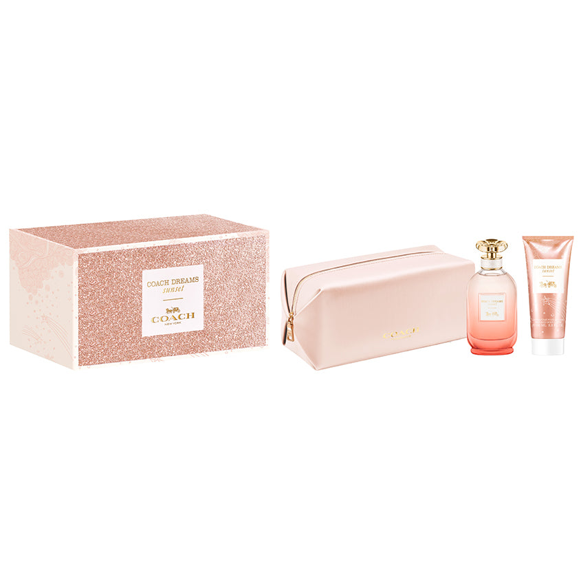 COACH DREAMS SUNSET SET ‘S1 24(EDP 90ML+BL 100ML+POUCH)