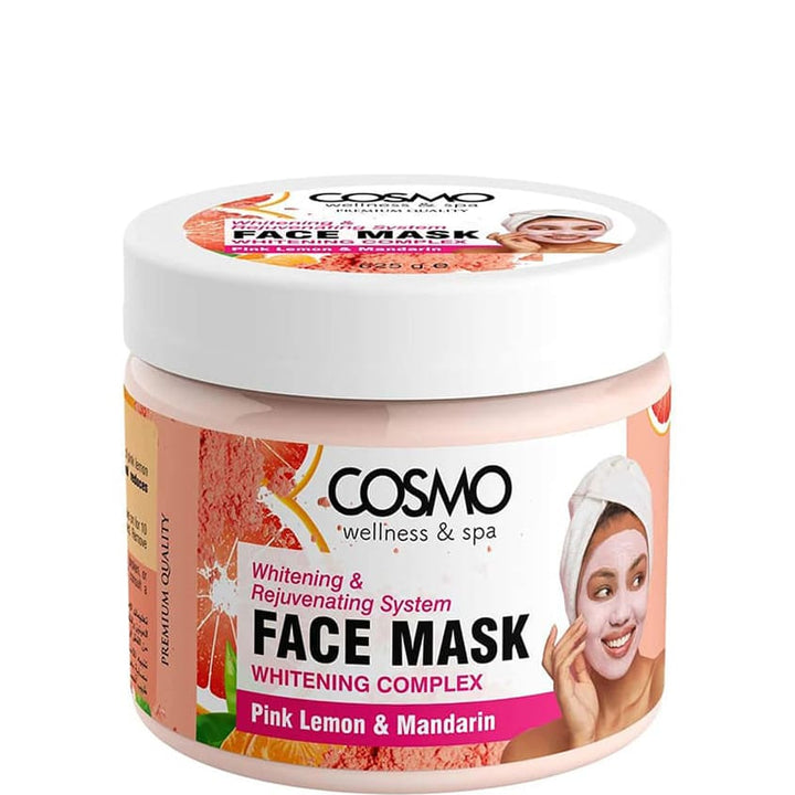 Facial skin care COSMO PINK LEMON & MANDARIN FACE MASK 625GM