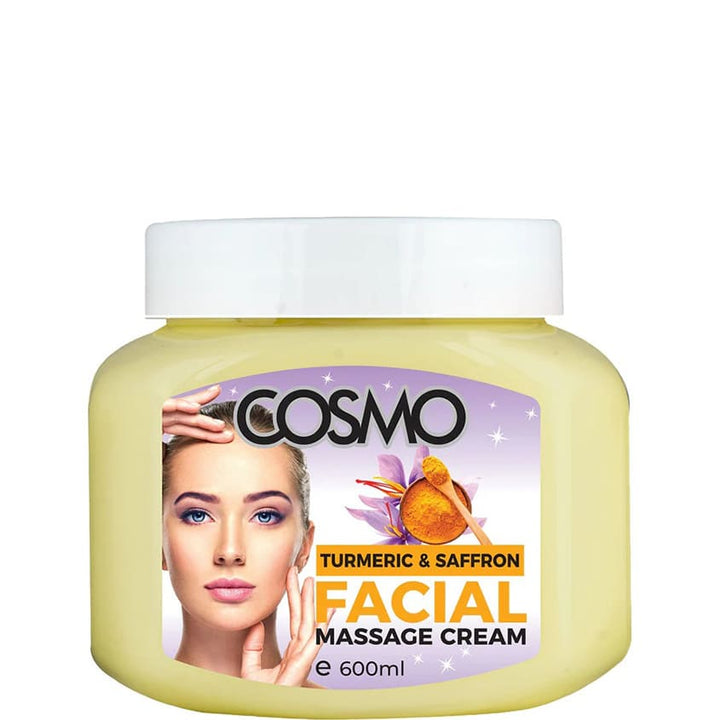 Face creams COSMO TURMERIC & SAFFRON FACIAL MASSAGE CREAM 600ML