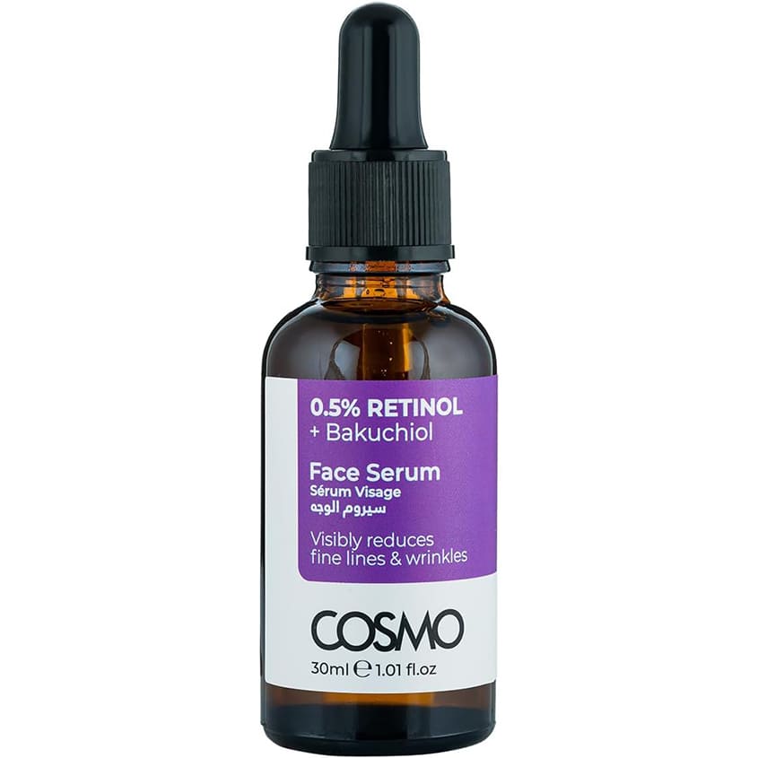 COSMO FACE SERUM 0.5% RETINOL + BAKUCHIOL 30ML