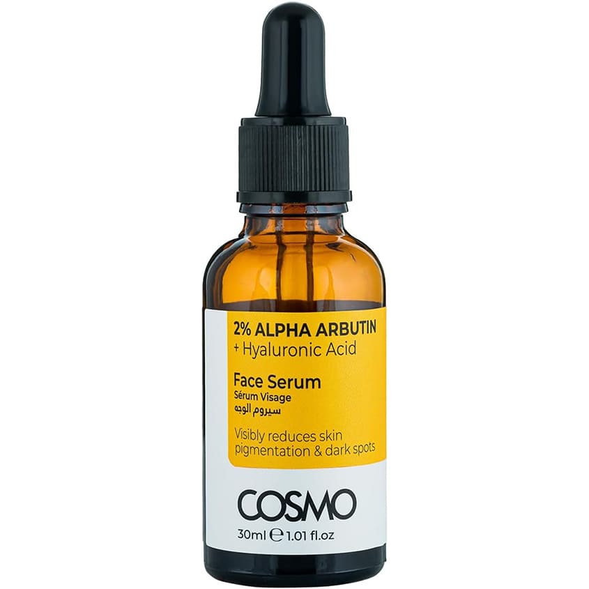 COSMO FACE SERUM 2% ALPHA ARBUTIN + HYALURONIC ACID 30ML