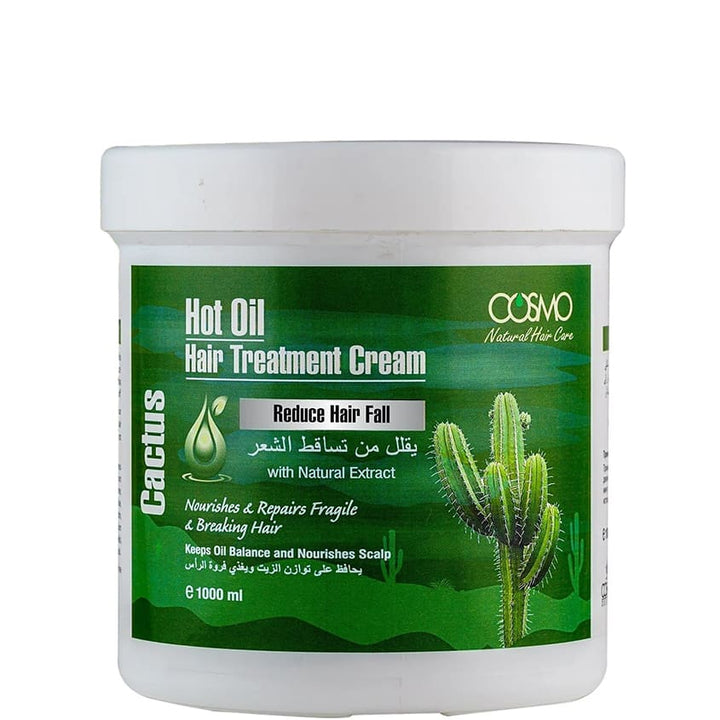 Hair oils HOT OIL HAIR TREATMENT CREAM CACTUS 1000ML