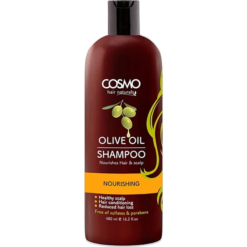 COSMO OLIVE OIL SHAMPOO 480ML
