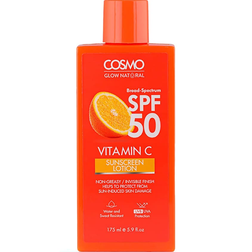 COSMO VITAMIN C SPF 50 SUNSCREEN LOTION 175ML