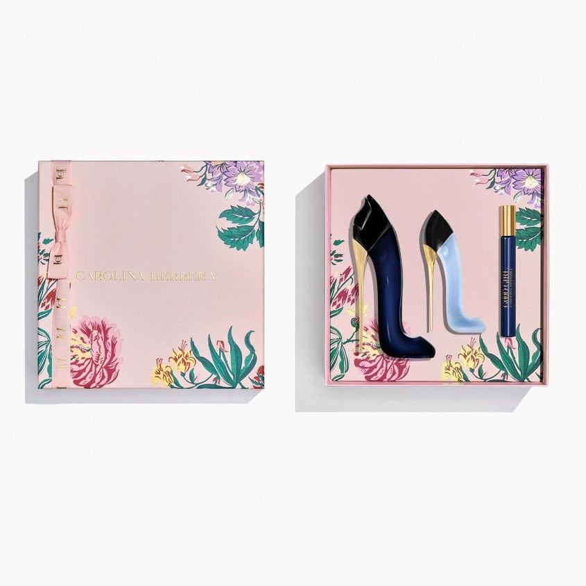 CAROLINA HERRERA GG SET (GG EDP 80ML+GG HAIRMIST+GG MINIATURE 10 ML)
