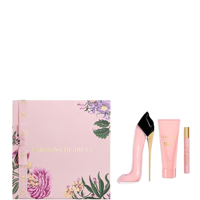 CAROLINA HERRERA GG BLUSH SET (GG BLUSH EDP 80ML + GG BLUSH BL 100ML + GG BLUSH MINIATURE 10 ML)