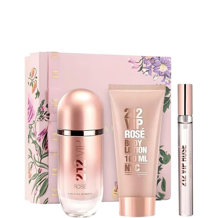 SET (212 VIP ROSE EDP 80ML+BL 100ML+MGSP HD24)