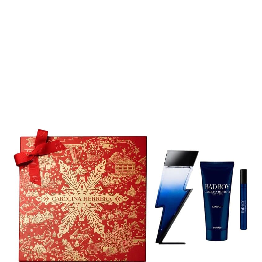 CAROLINA HERRERA SET (COB EDP 100ML+SG COB 100ML+MGSP HD24) – توصيل مجاني