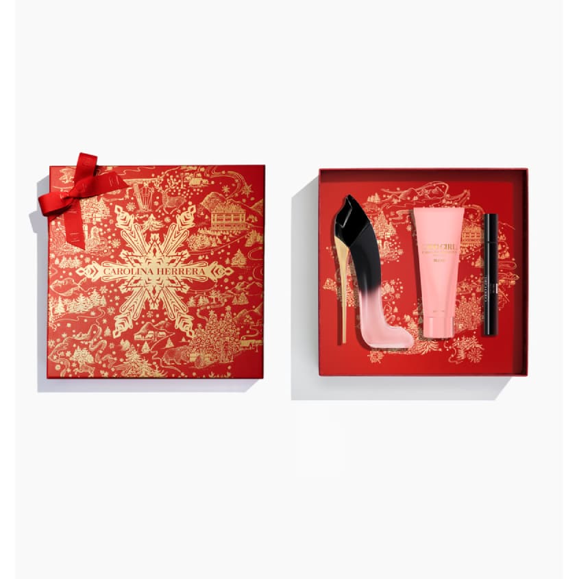 CAROLINA HERRERA SET (GG BLUSH ELIX 80ML+BL GG BLUSH 100ML+MGS)