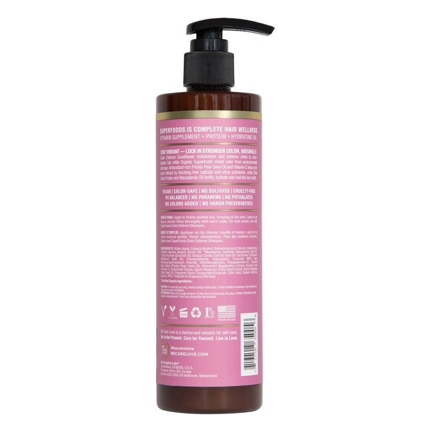 BE CARE LOVE SUPERFOODS COLOR DEFENSE CONDITIONER 355ML