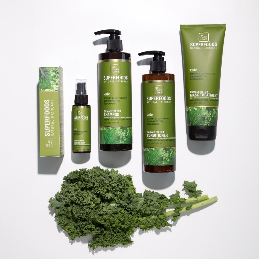 BE CARE LOVE SUPERFOODS DAMAGE DETOX CONDITIONER 355ML – free delivery